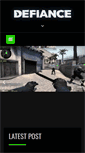 Mobile Screenshot of defianceforum.com